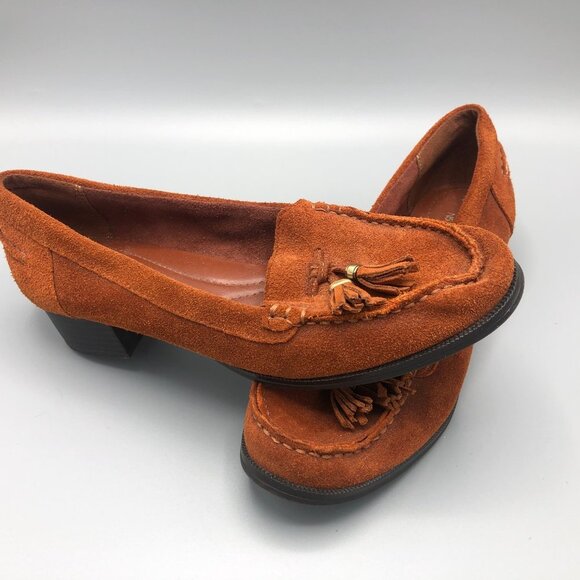 Naturalizer N5 Comfort Suede Mocassin Style Shoe - Picture 7 of 16